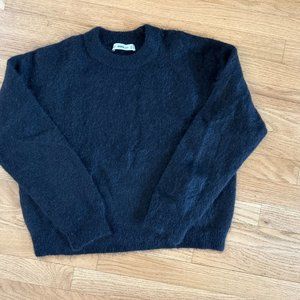 Black Mohair Sweater ZARA